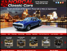 Tablet Screenshot of norcalclassiccars.com